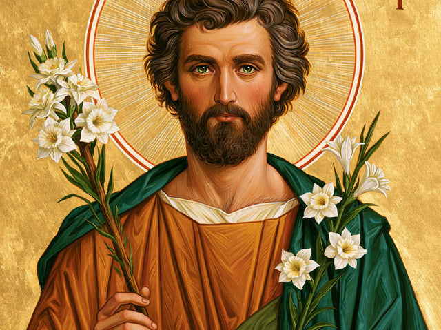 Saint Joseph – Sacred Gold · Landscape no. 3