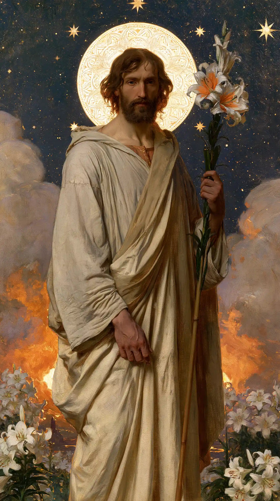 Saint Joseph – Symbolist · Portrait no. 2