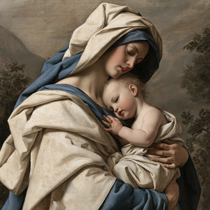 The Virgin and Child — Sleep Within the Linen Mantle