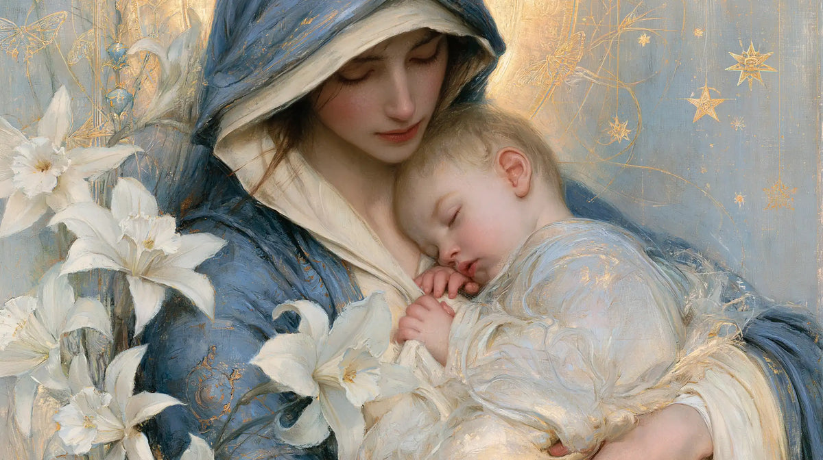 The Virgin and Child — The Little Fist at the Edge of Dreaming