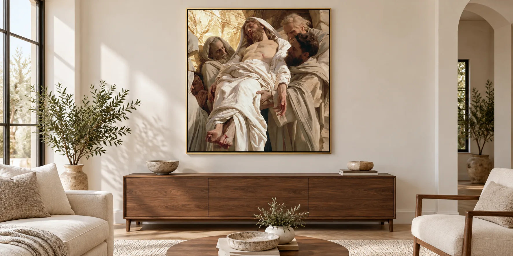 The Entombment of Jesus Christ - Florentine Renaissance