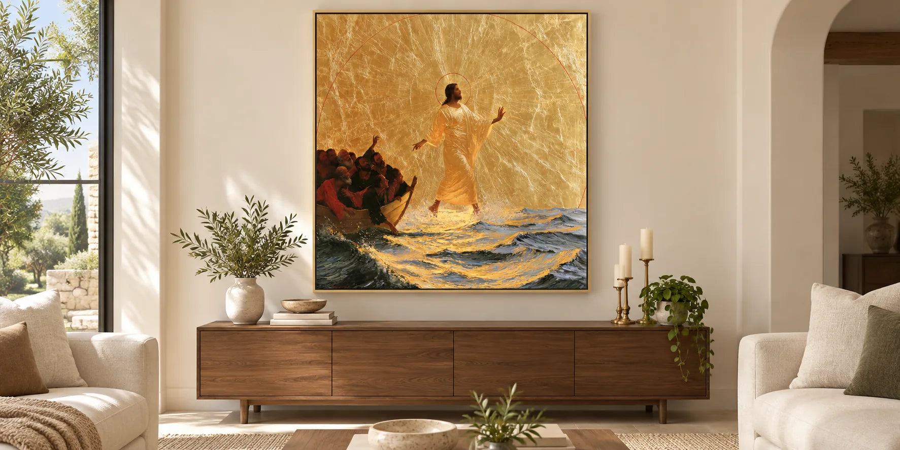 Jesus Walking on Water - Explosion of Movement